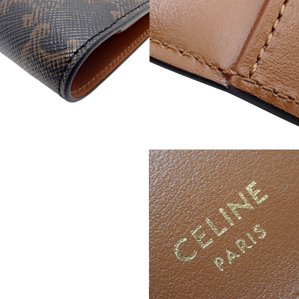 トリオンフ パスポートカバー タン