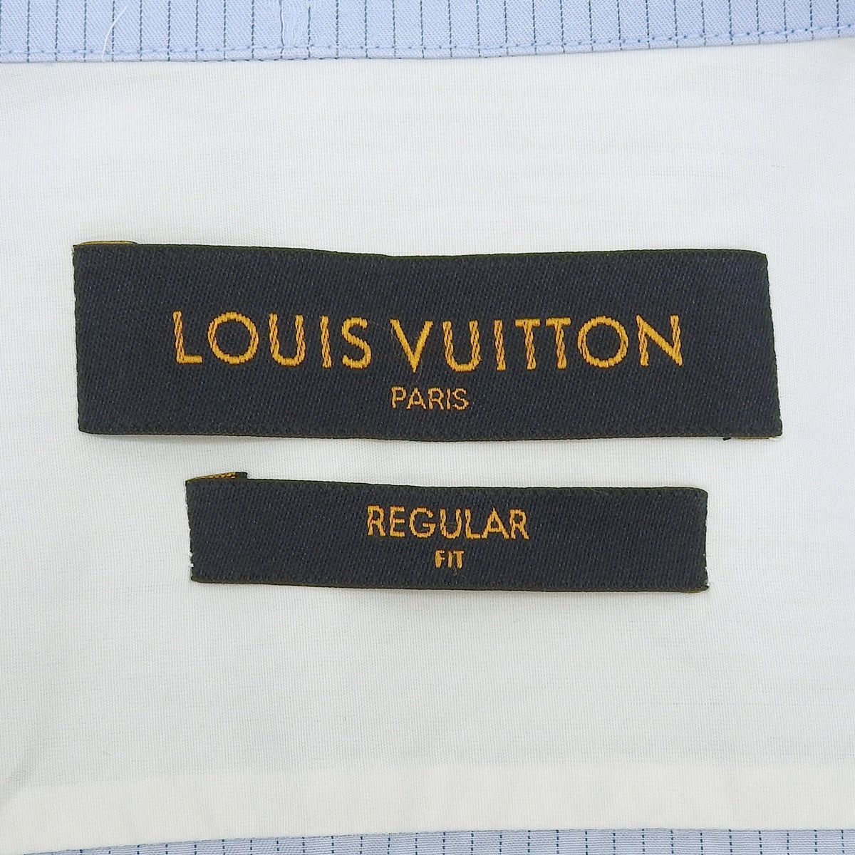 LVロゴ ロングストライプシャツ 2018年 39/15 RM182F