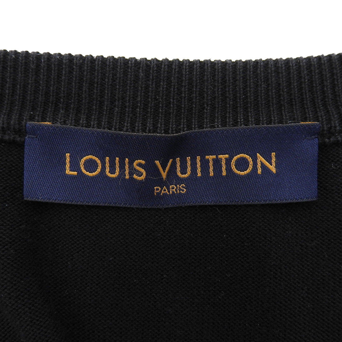 Damier 条纹提花短袖针织衫 2021 XL RM211