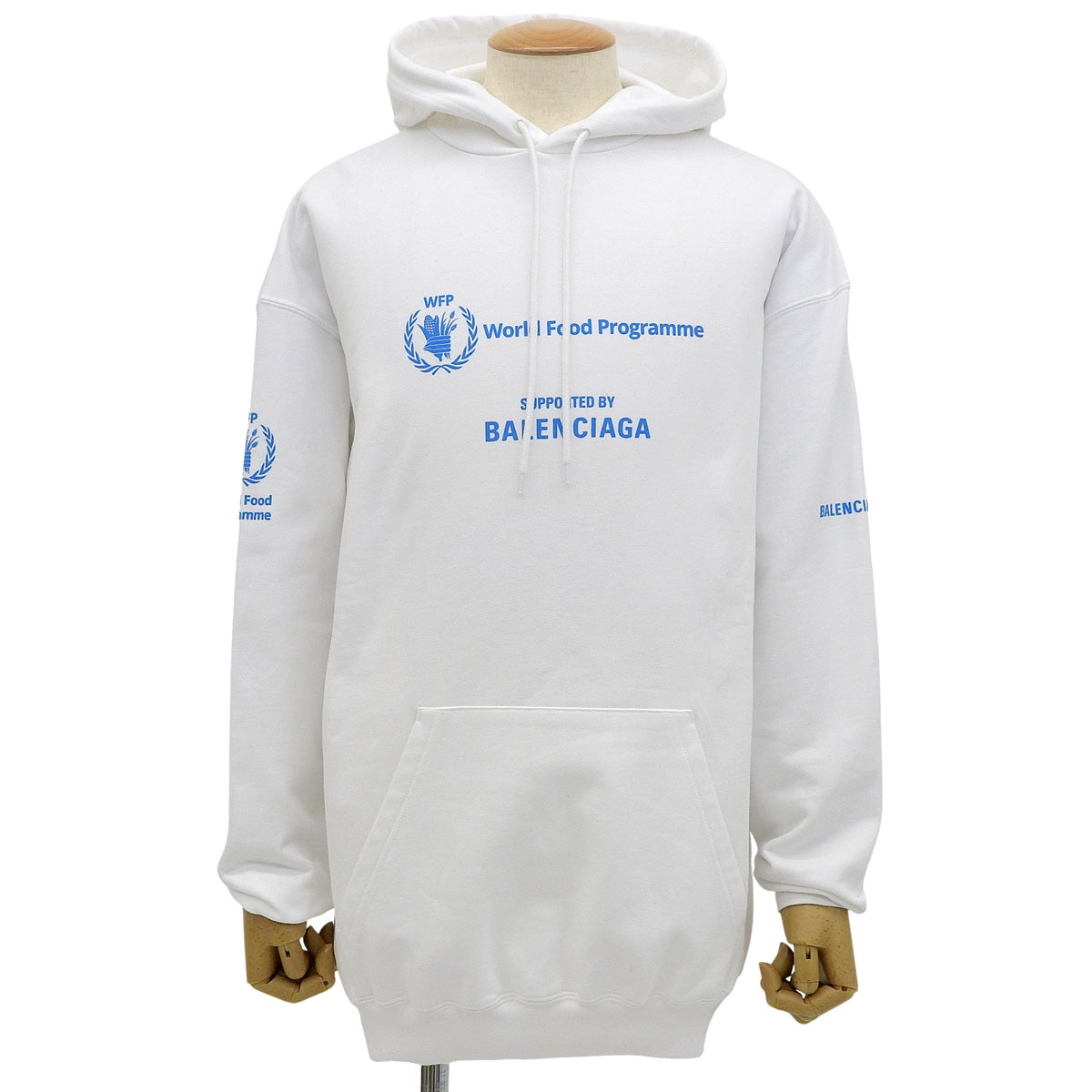 WFP Logo Print Hoodie XS