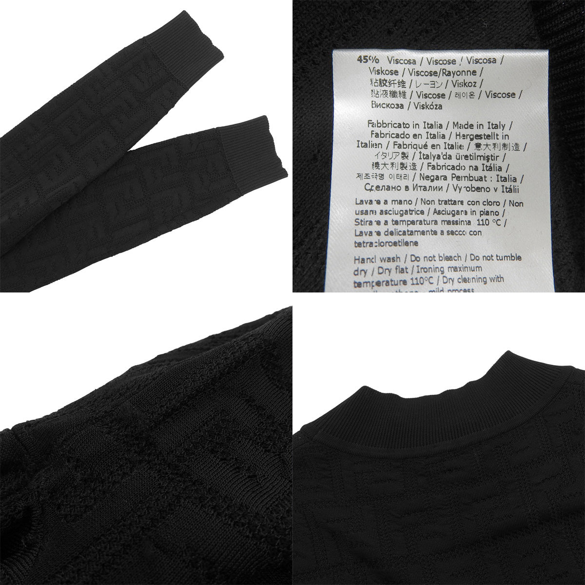 ハイネック セーター ズッカ柄 2021年 38