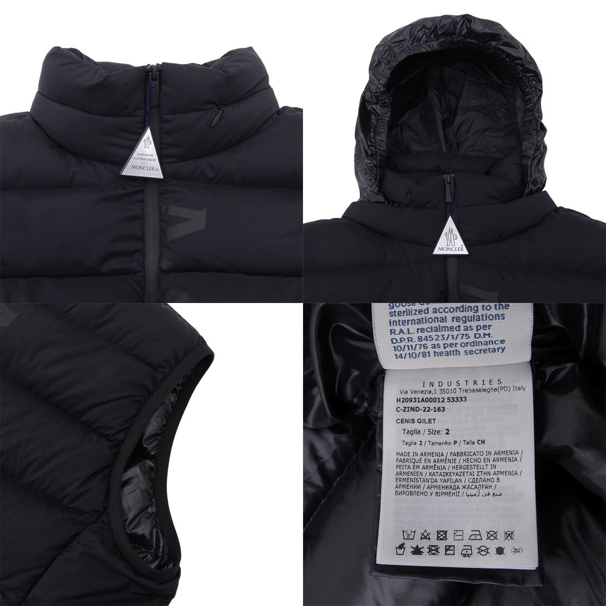 CENIS GILET ダウンベスト 2022年 2