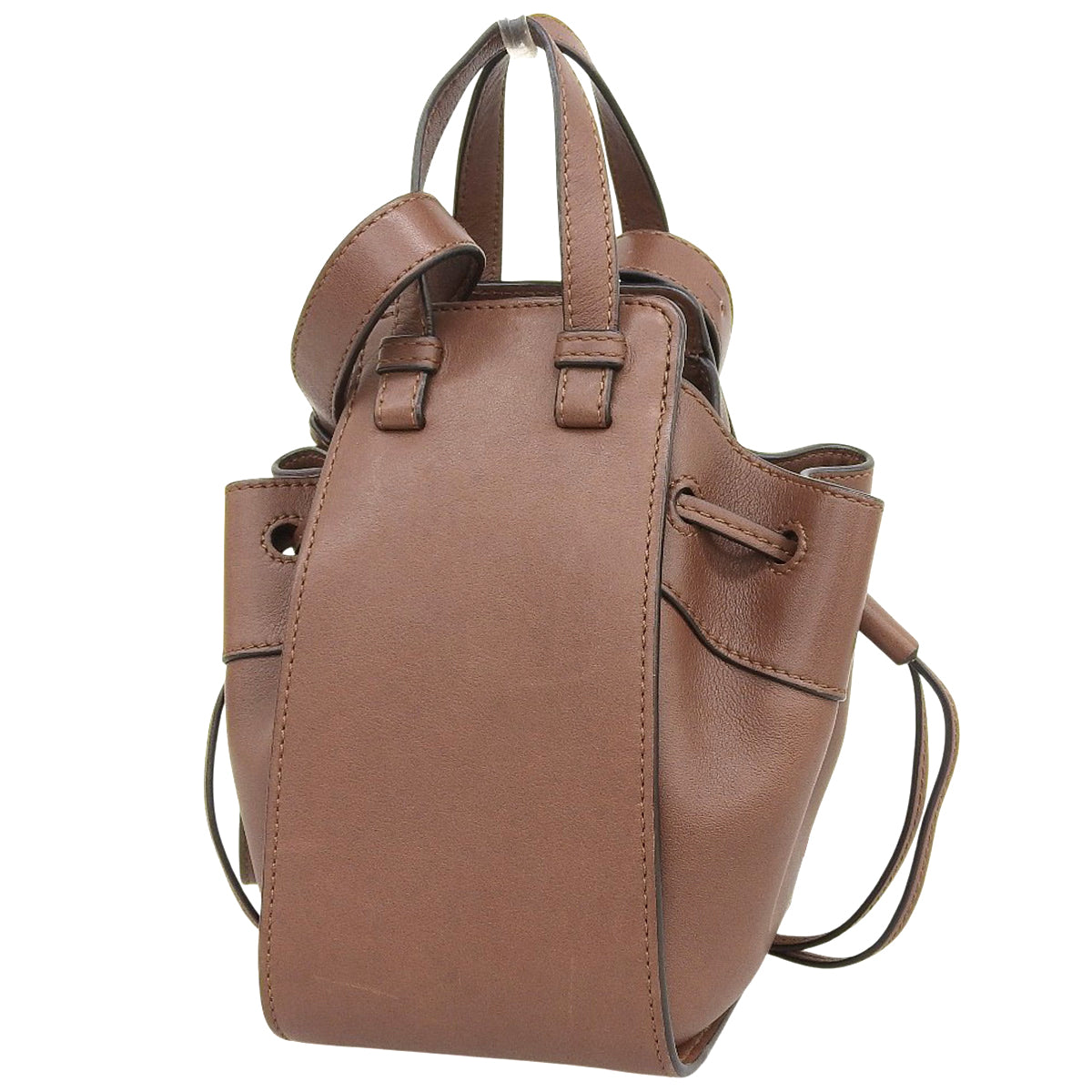 Hammock ハンモック ドローストリング ミニ カーフ ダークブラウン