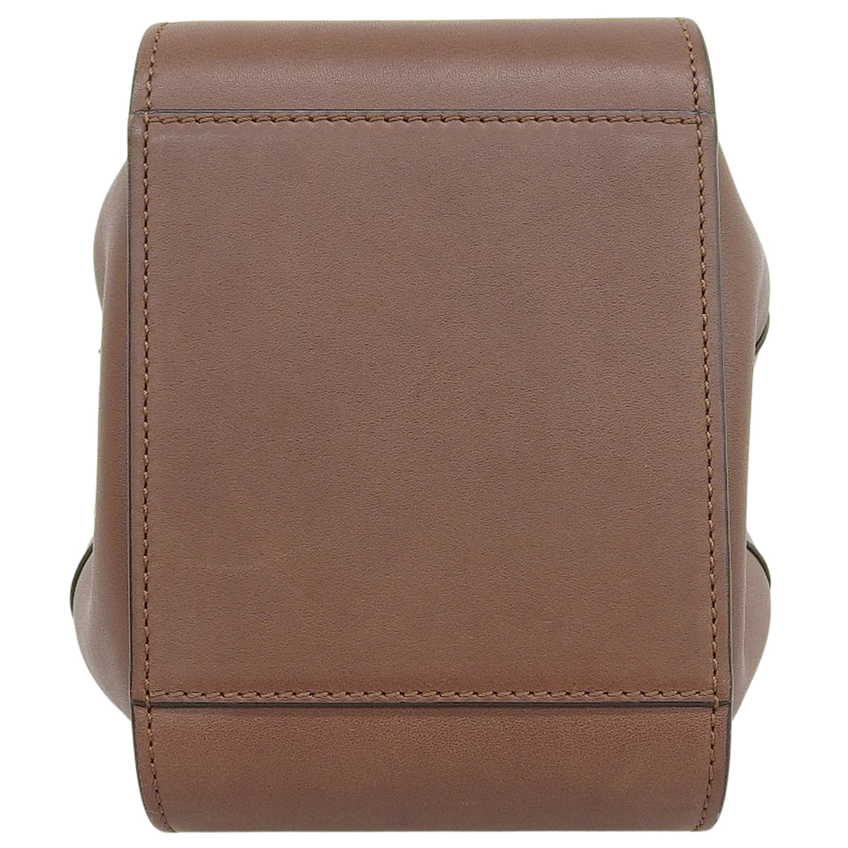 Hammock Drawstring Mini Calfskin Dark Brown