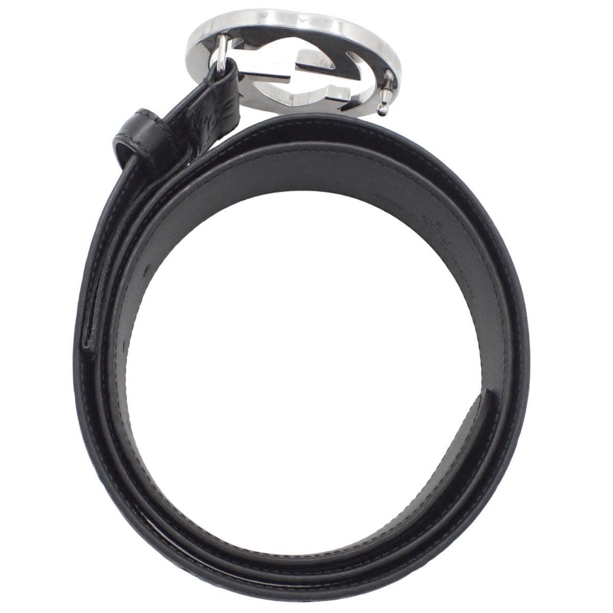 グッチシマ/シグネチャー インターロッキングG バックルベルト 95・38 411924