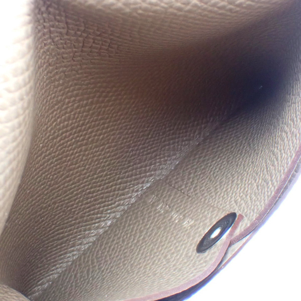 Bastia Epsom Etoupe/Etoupe Silver Hardware W Stamp