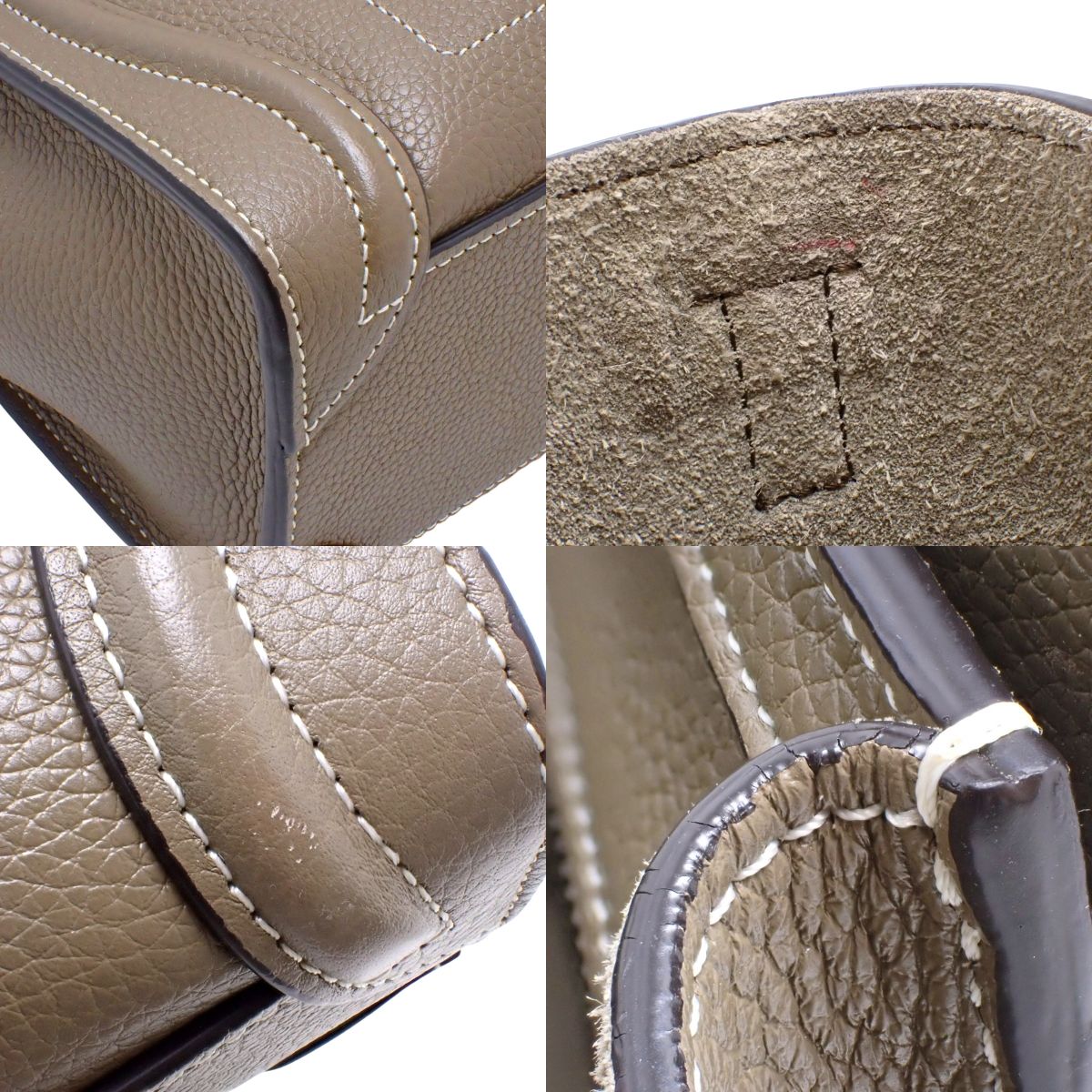 Luggage Nano Shopper 手提包,小牛皮材质,修身款,货号 189243DRU.09SO