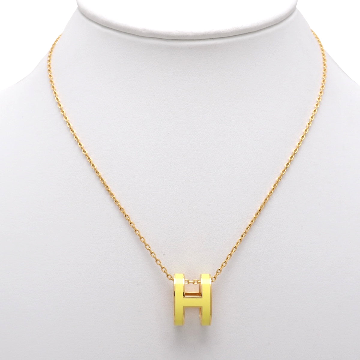 Pop Ash H Necklace Metal (GP)