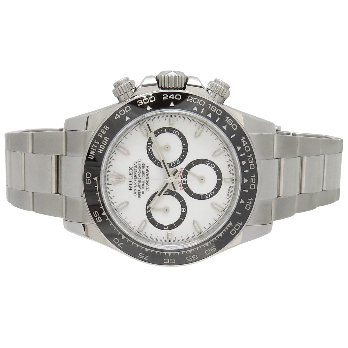 デイトナ 126500LN SS ランダム番 ホワイト 自動巻き メンズ