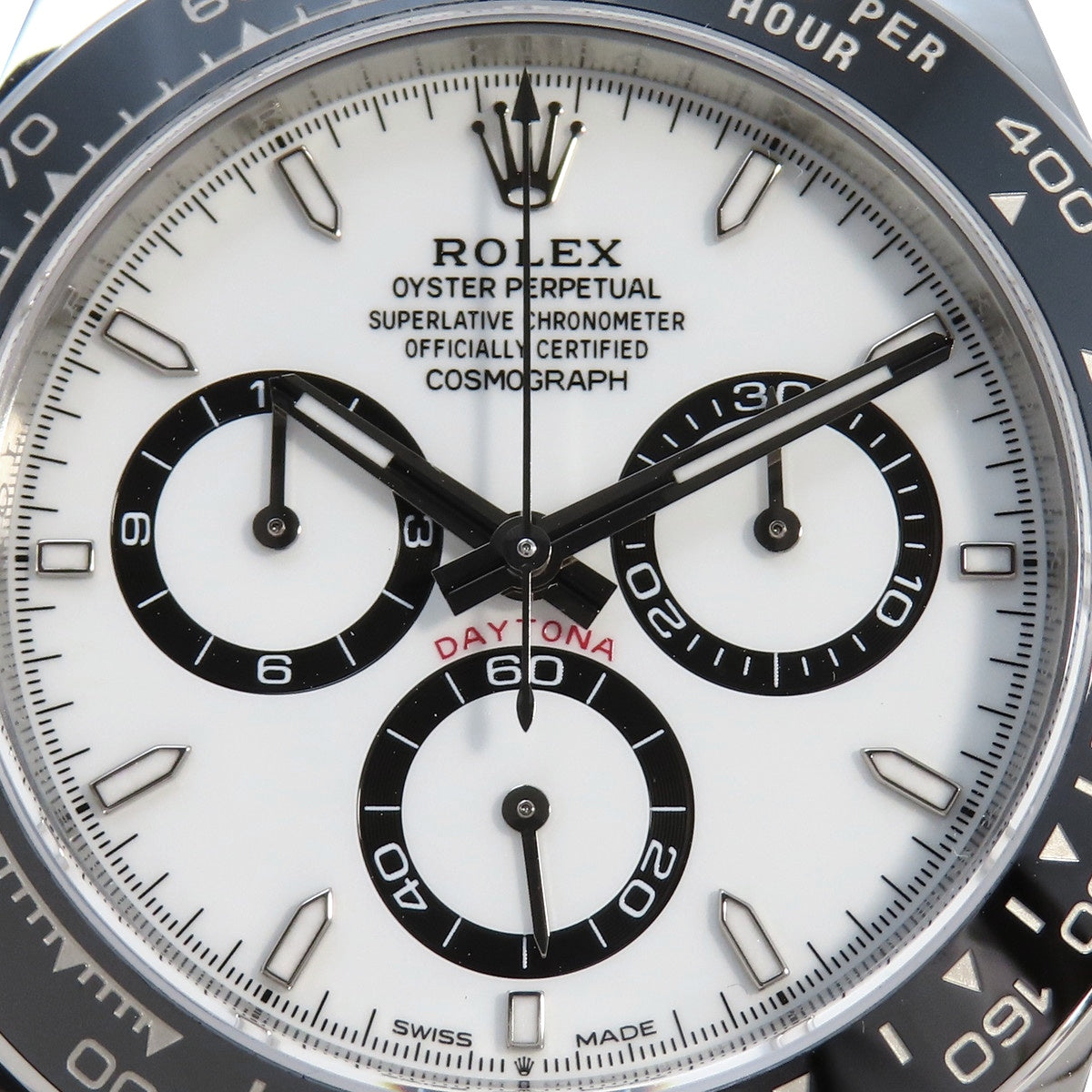 デイトナ 126500LN SS ランダム番 ホワイト 自動巻き メンズ