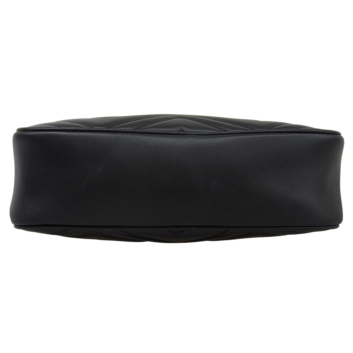 GG Marmont Small Camera Bag, Leather, Black, 447632