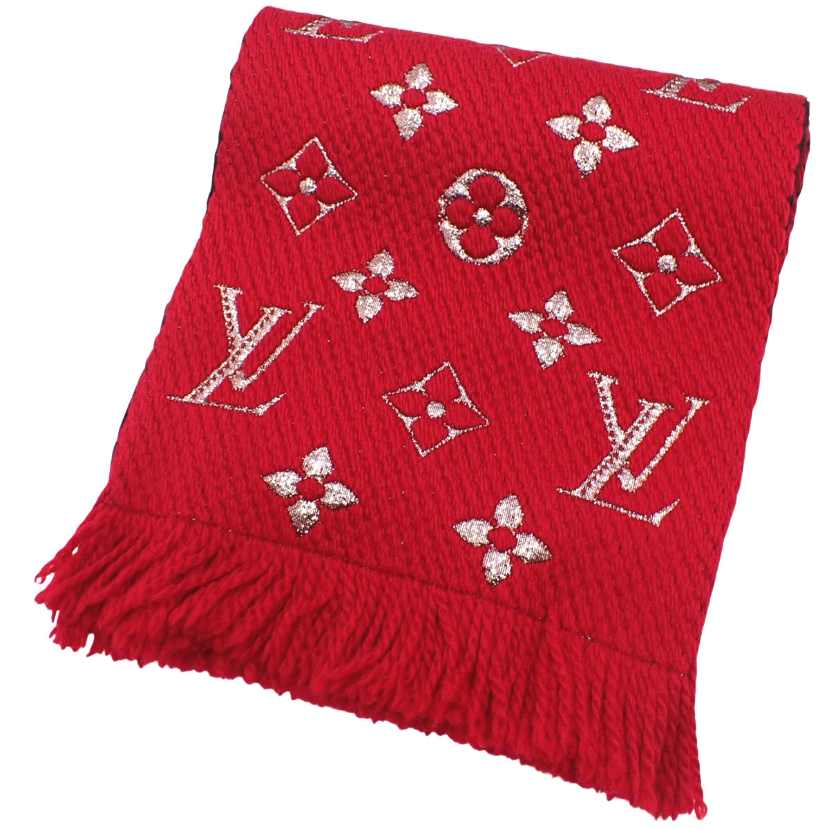 Monogram Echarpe Logomania Shine 羊毛丝绸涤纶 M75832