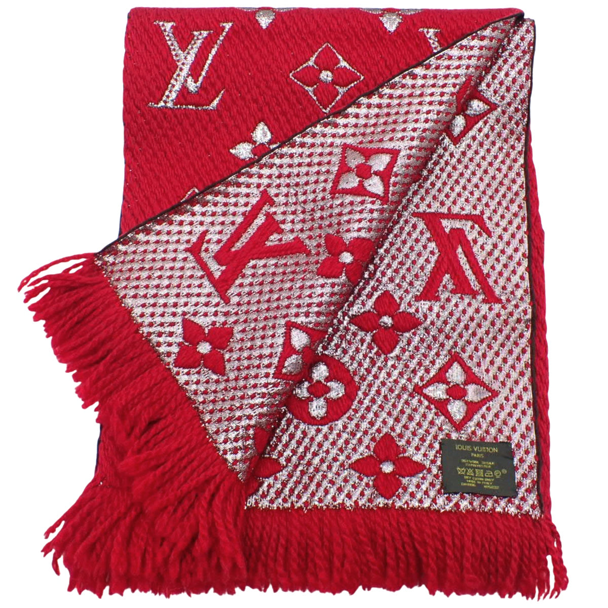 Monogram Echarpe Logomania Shine 羊毛丝绸涤纶 M75832