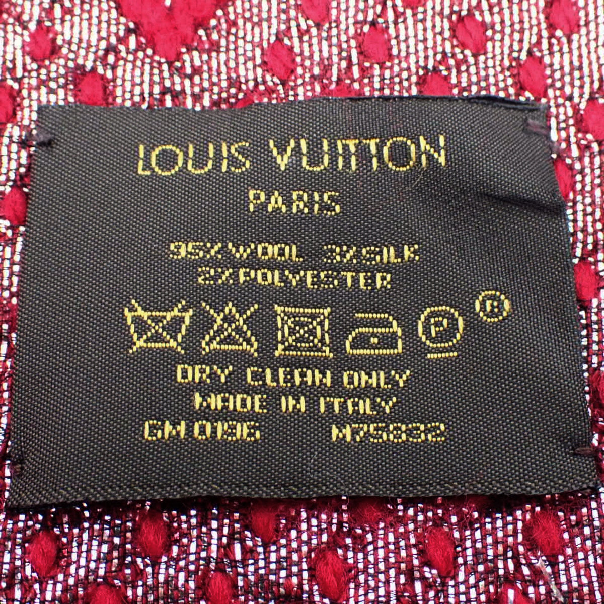 Monogram Echarpe Logomania Shine 羊毛丝绸涤纶 M75832