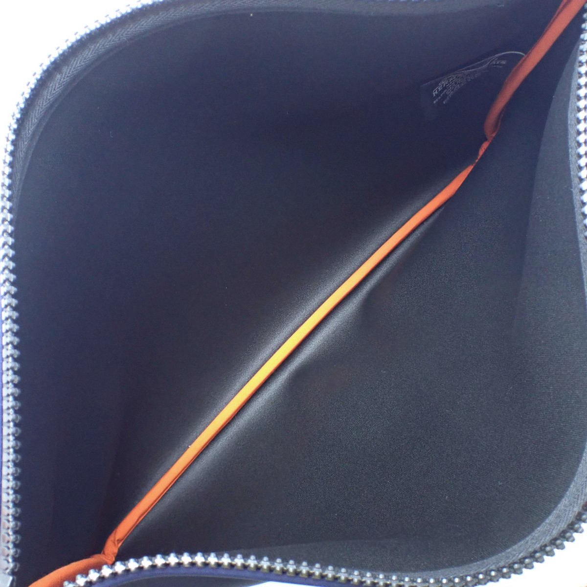 HERMES Neobain MM Nylon Polyurethane Blue Marine Black Hardware|Vintage Hermès Speciality|Aoyama & Omotesando, Tokyo|ORANGE BOUTIQUE