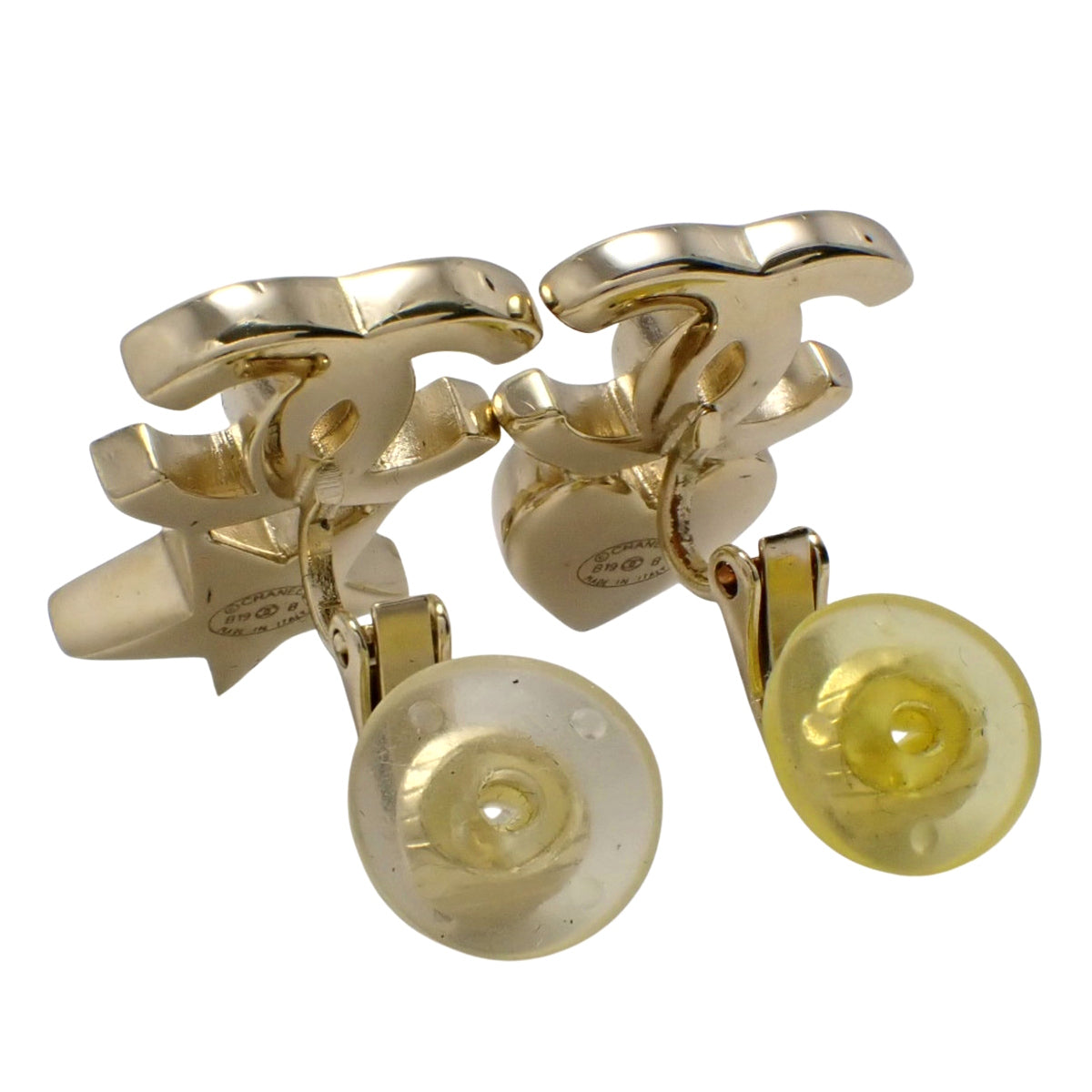 ココマーク ハート スター イヤリング メタル(GP)