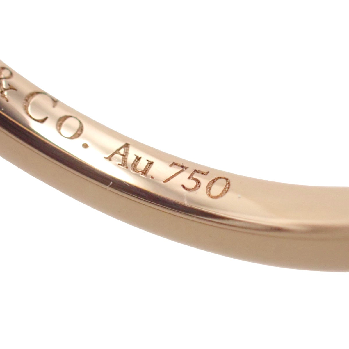 T トゥルー バンドリング ピンクゴールド K18PG 2.0g