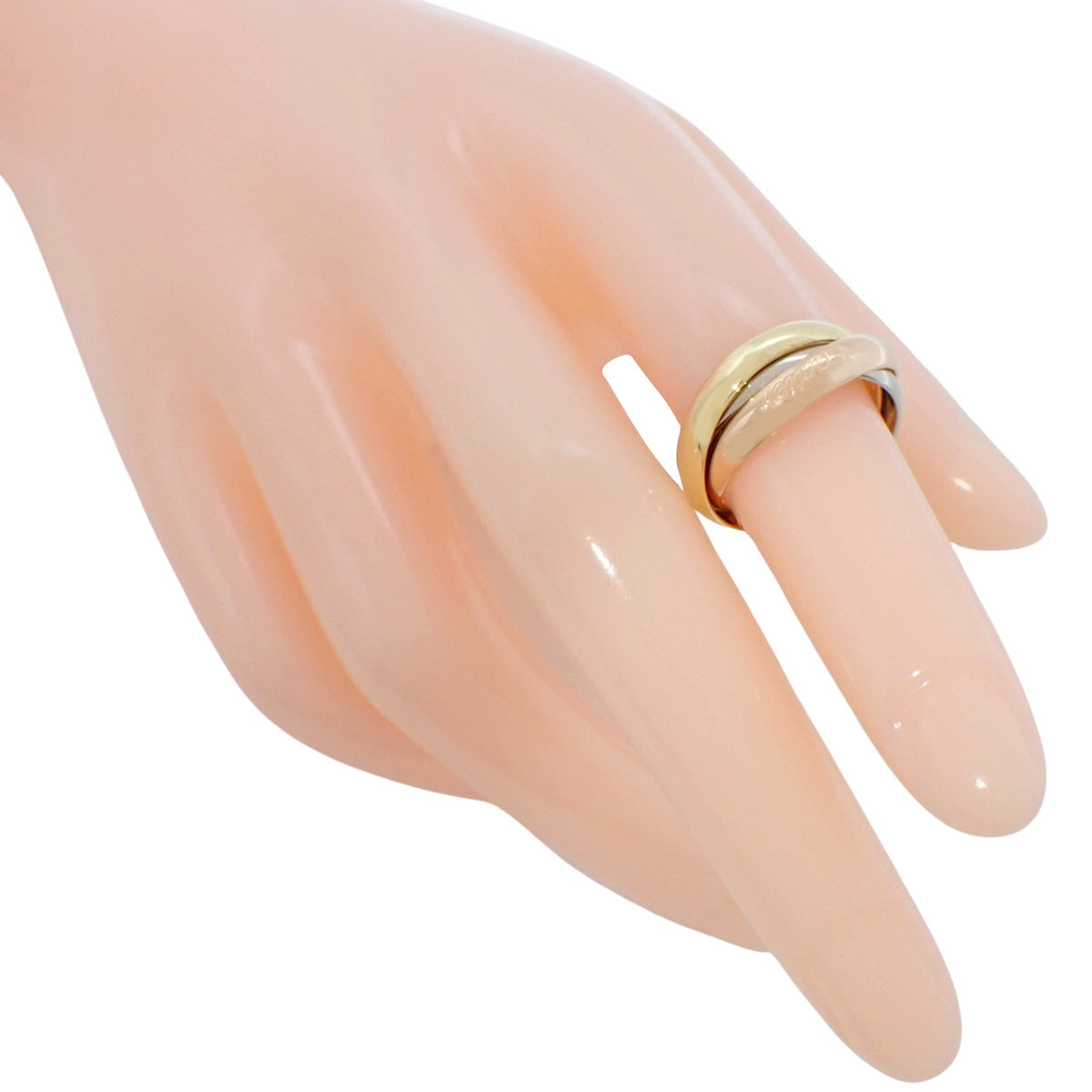 トリニティ リング クラシックモデル イエローゴールド K18YG ピンクゴールド K18PG ホワイトゴールド K18WG 49 7.4g