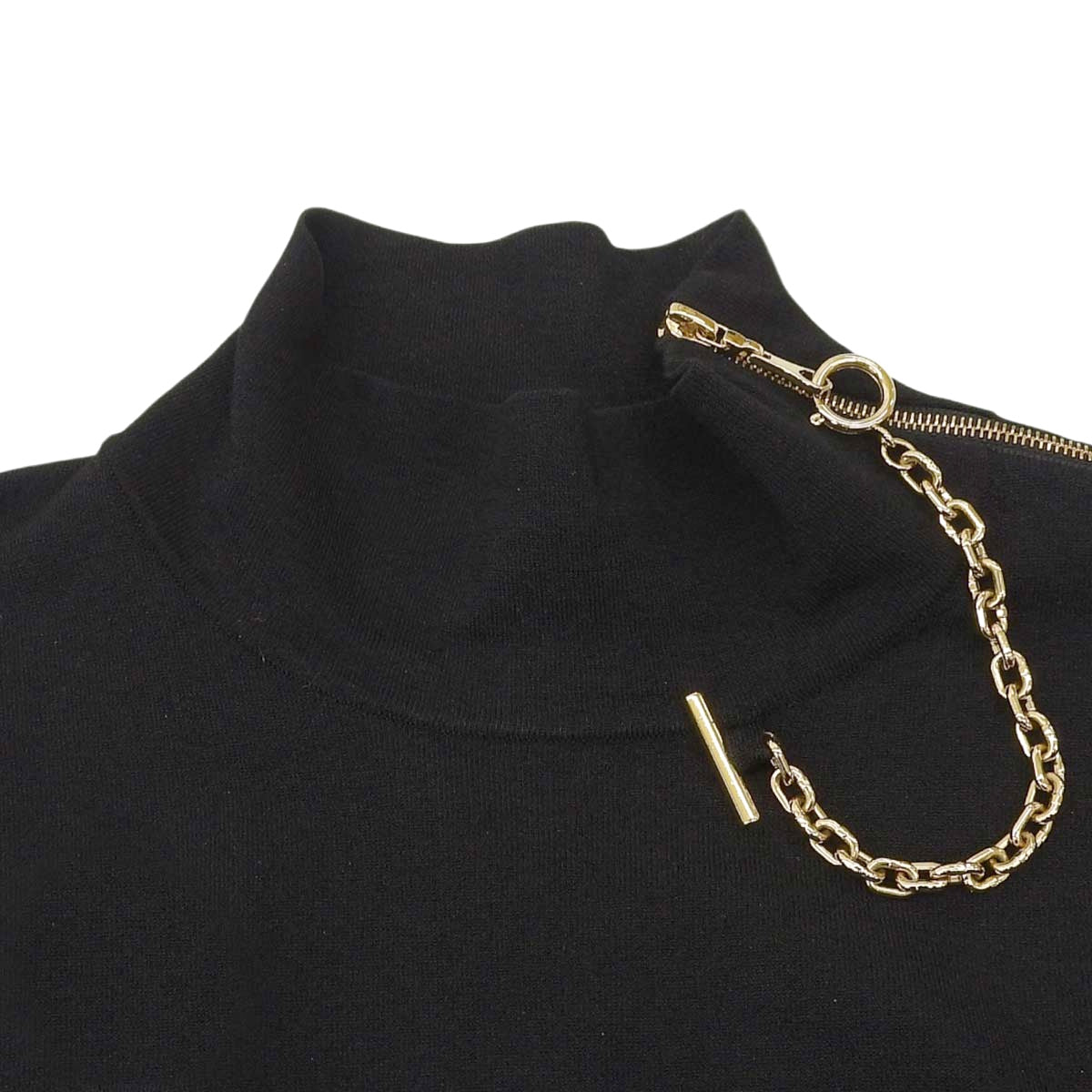 Chain High Neck Knit 2022 M