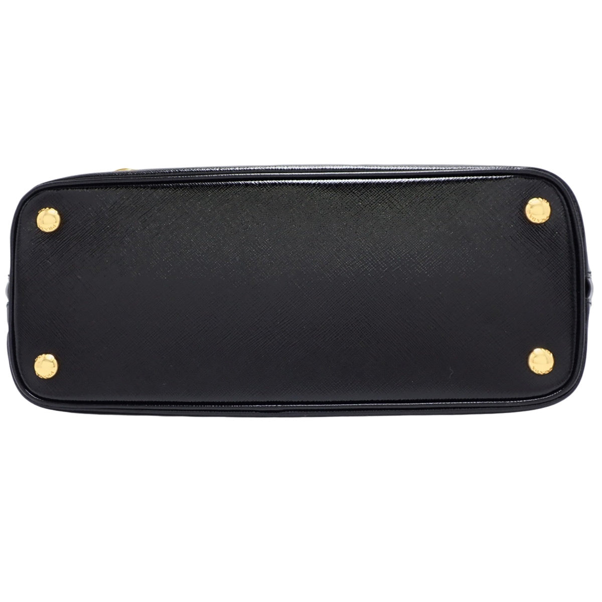 Logo 2-Way Bag 漆皮/珐琅黑色 1BA002