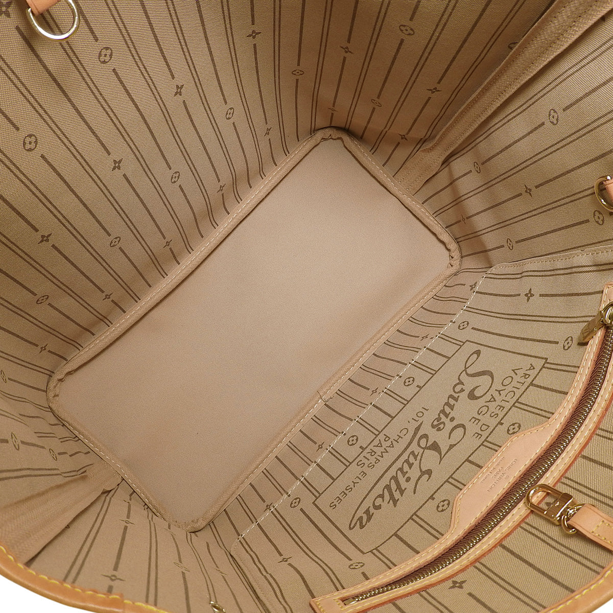 Monogram Neverfull MM Monogram Canvas Brown M40156