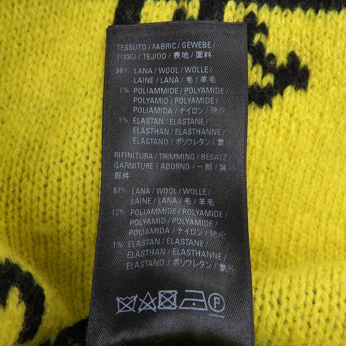 All-over logo knit 2019 XS