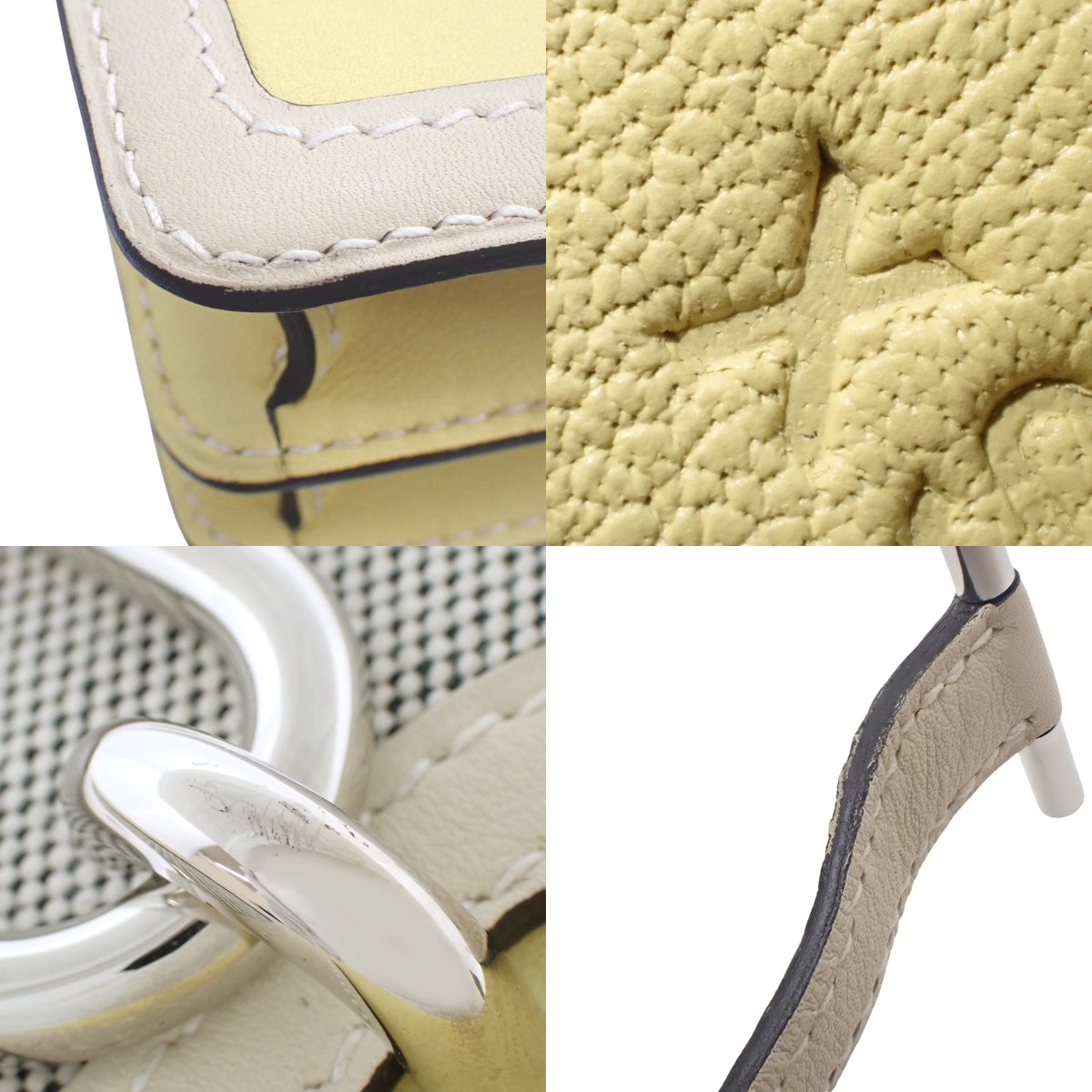 ロウリス ルリ23 トワルアッシュ スイフト ジョーヌブッサン クレ シルバー金具 X刻印