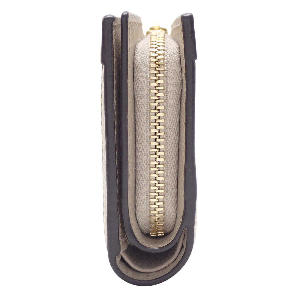 Ophidia Bifold Wallet GG Supreme Canvas and Leather Beige 813296