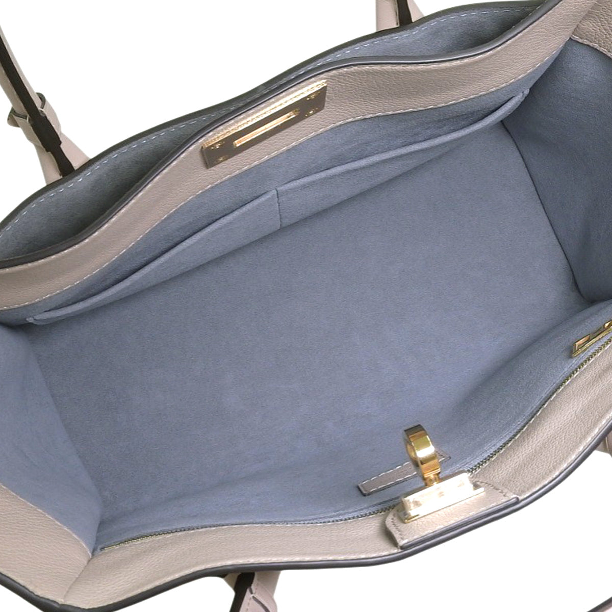 オンマイサイドMM カーフ モノグラムキャンバス グレージュ M58485