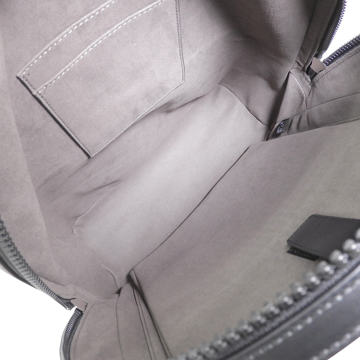 GG Supreme Backpack GG Supreme Canvas Leather Beige Black 406370