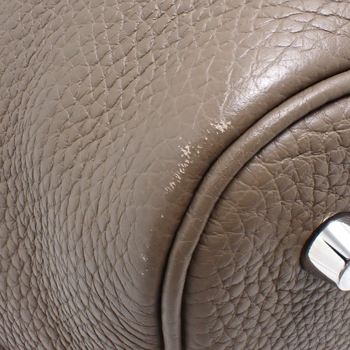 ピコタンロックMM トリヨンクレマンス パラジウム金具 エトゥープ/エトープ Z刻印