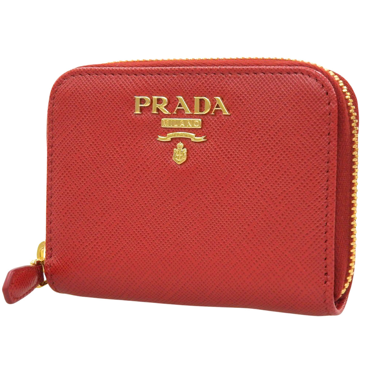 Saffiano leather coin purse FUOCO 1MM268