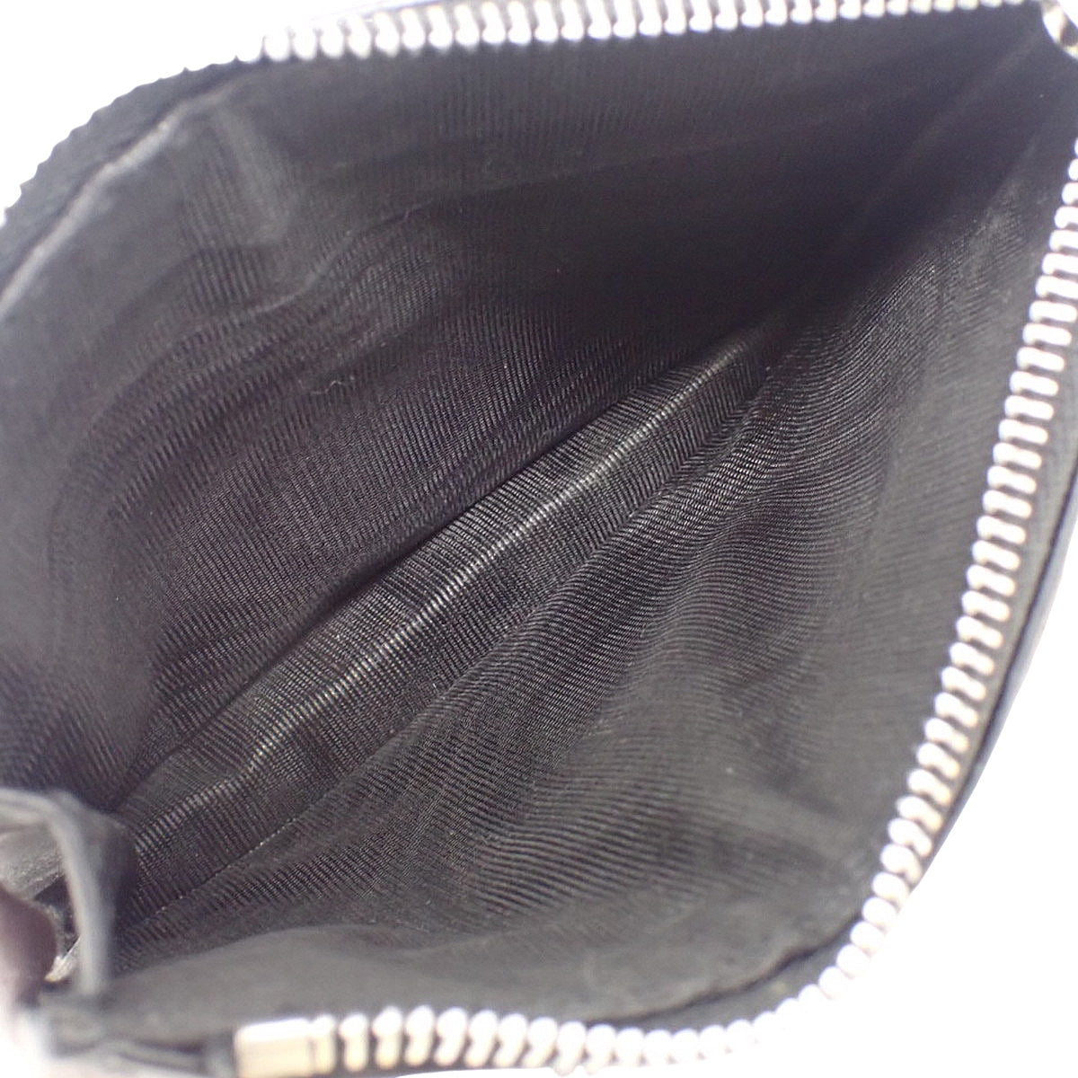 シグネチャー フラグメントケース グッチシマレザー ブラック 597560