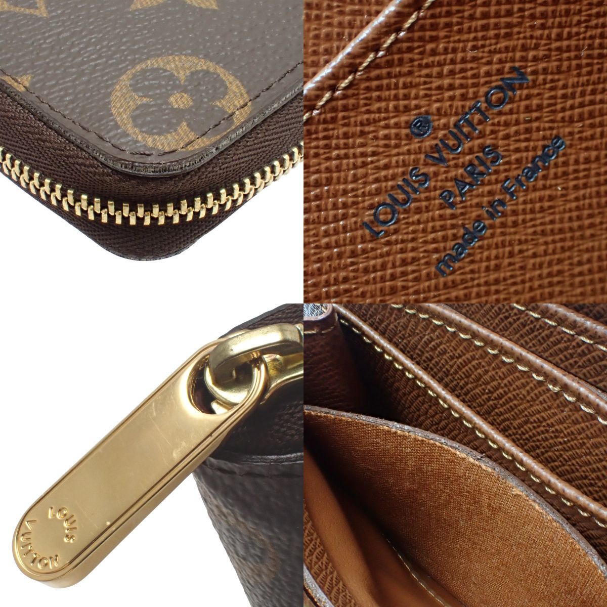 Monogram Zippy Coin Purse Brown M60067