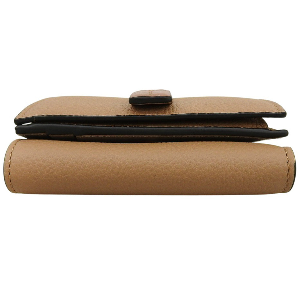 Trifold Wallet in Soft Grain Calfskin Toffee Tan C660TR2X03 0608