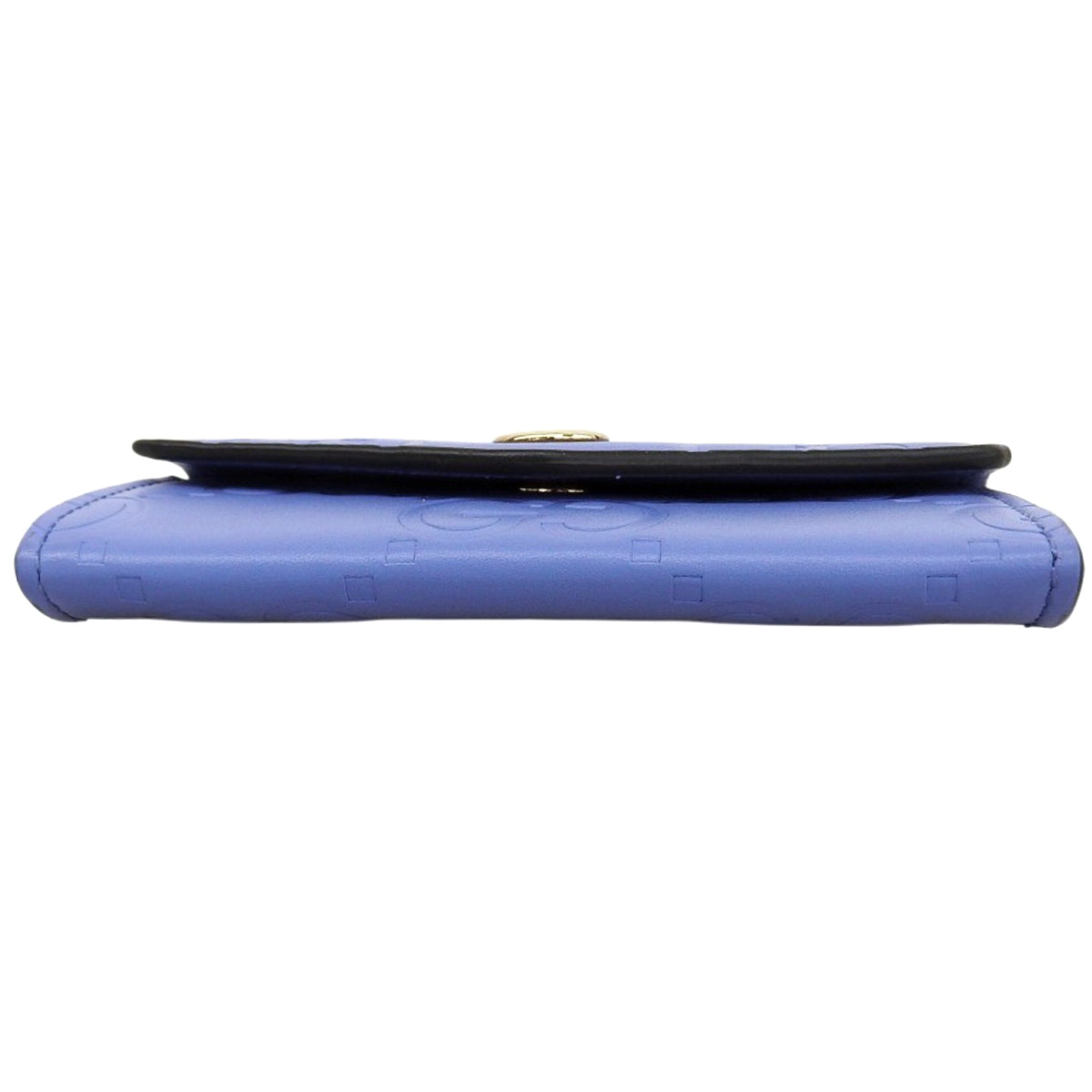 Guccissima Card Case, Leather, Purple, 772792
