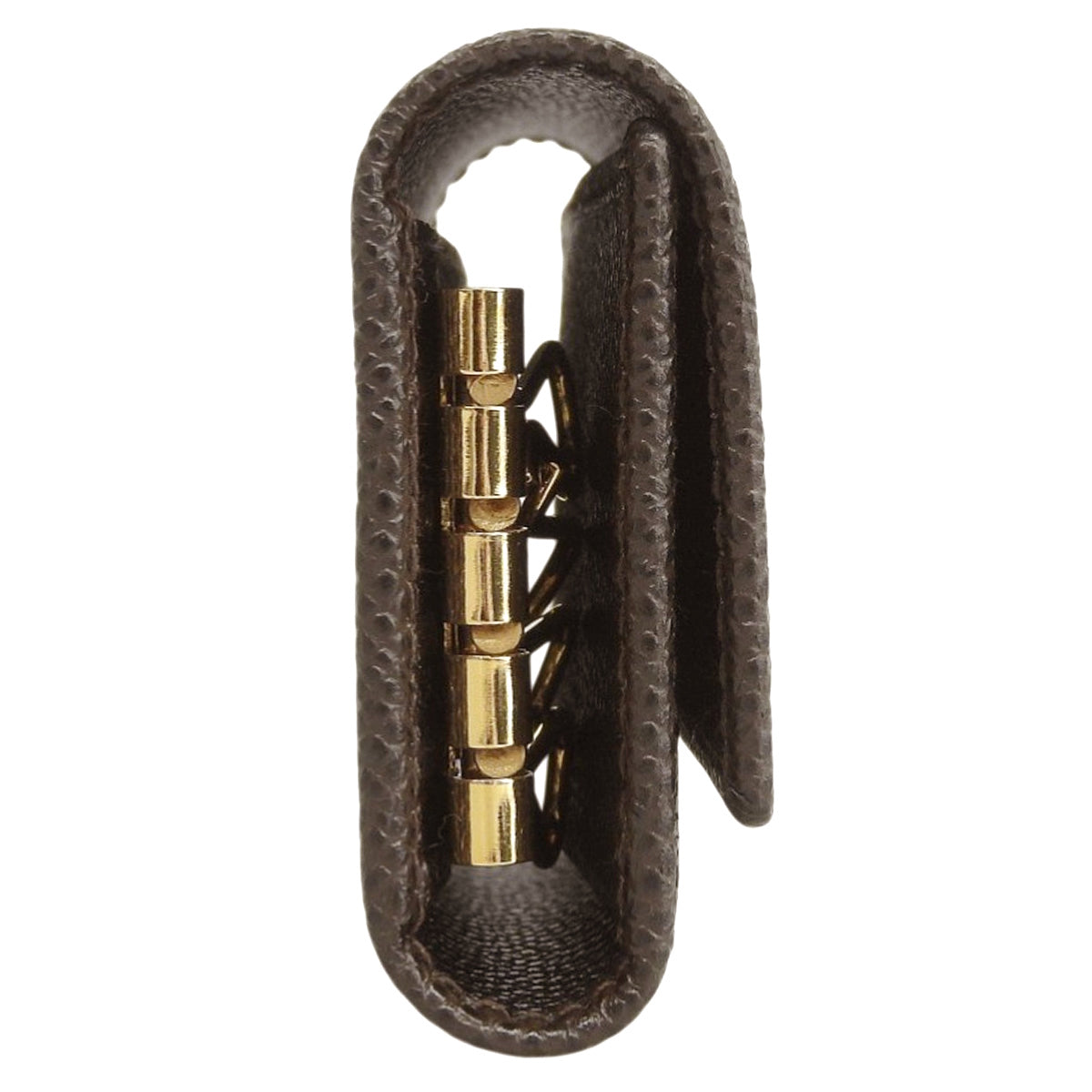 Classico CLASSICO 4-Hook Key Case Grained Leather Brown 25750