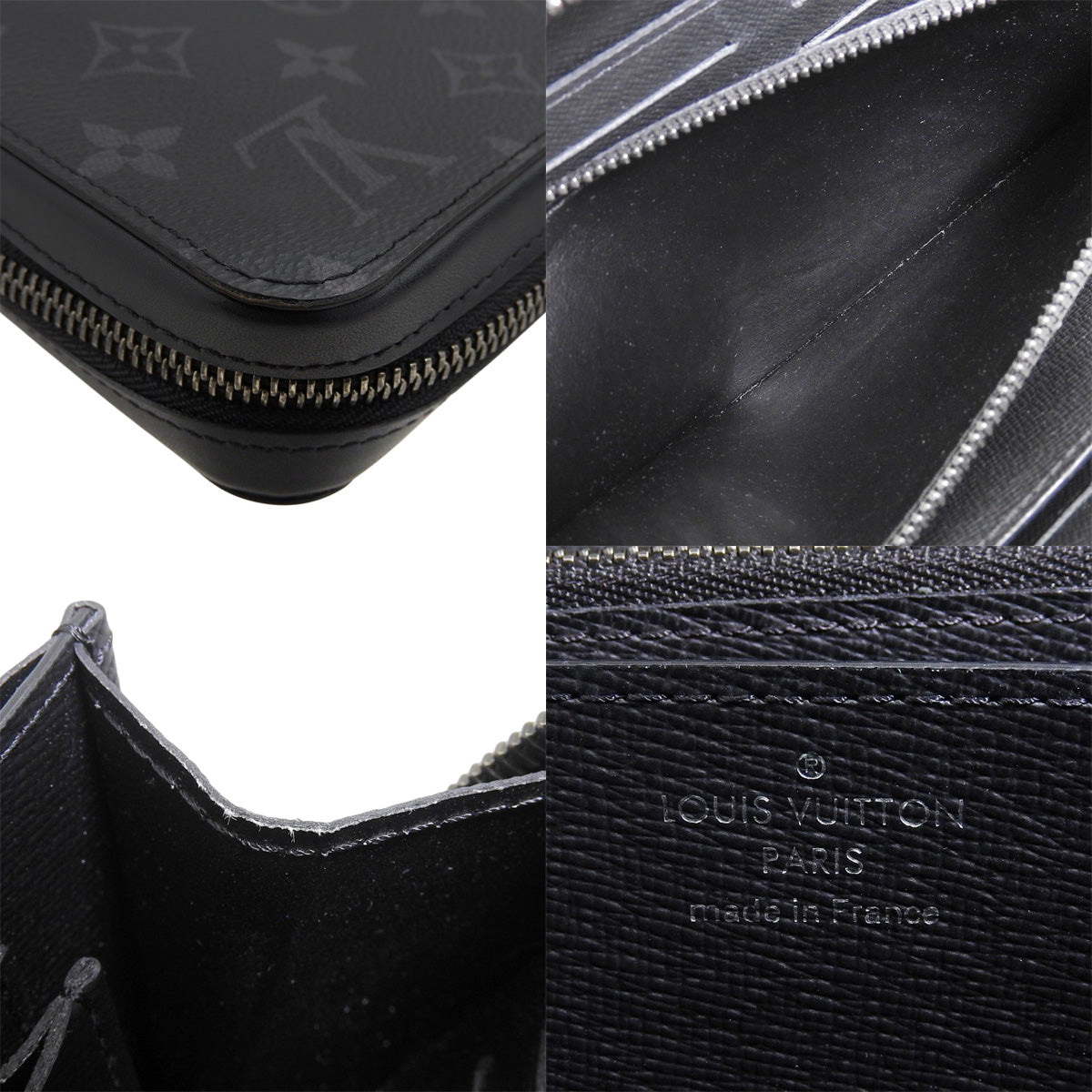 Monogram Eclipse Zippy XL 黑色 M61698