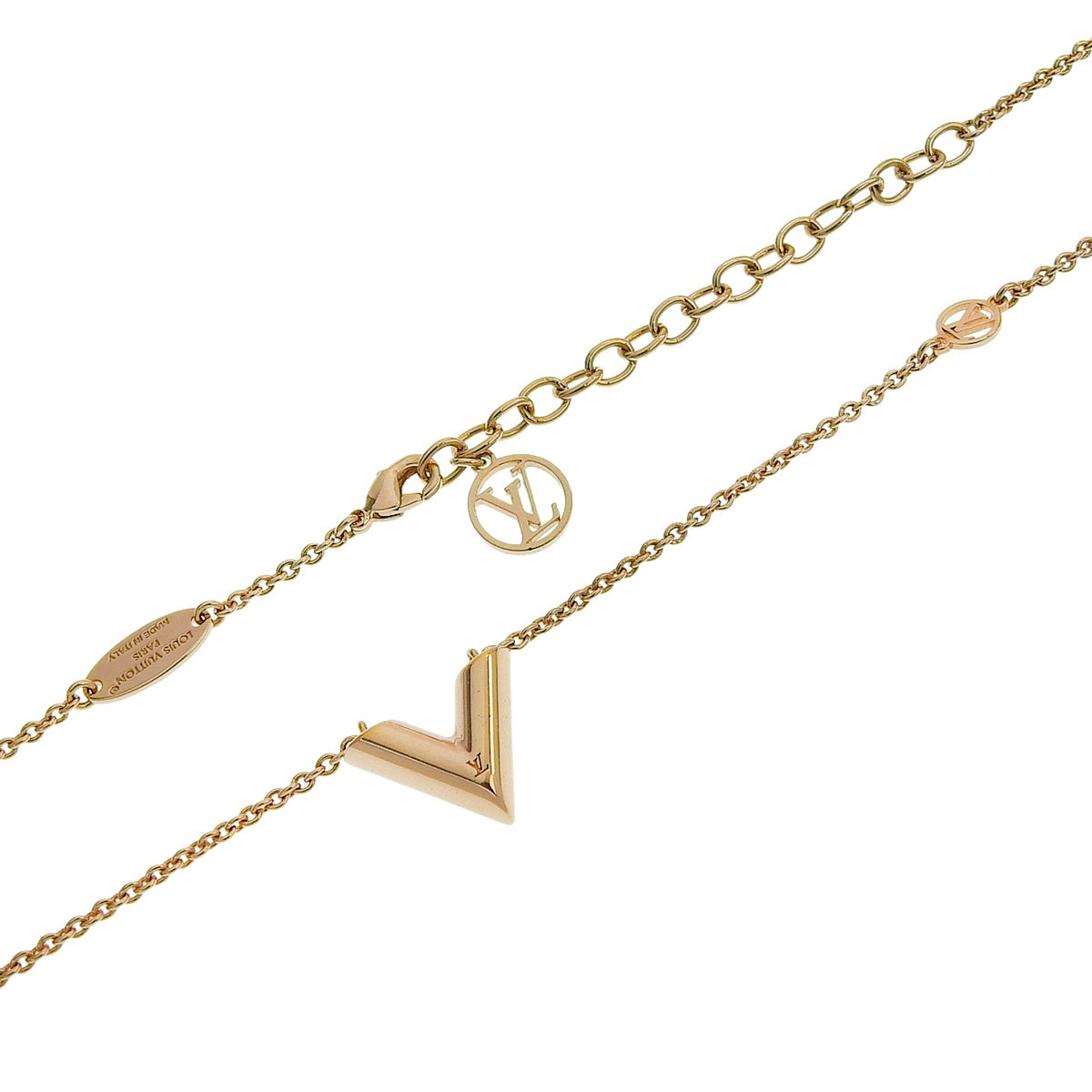 Necklace Essential V Metal (GP)
