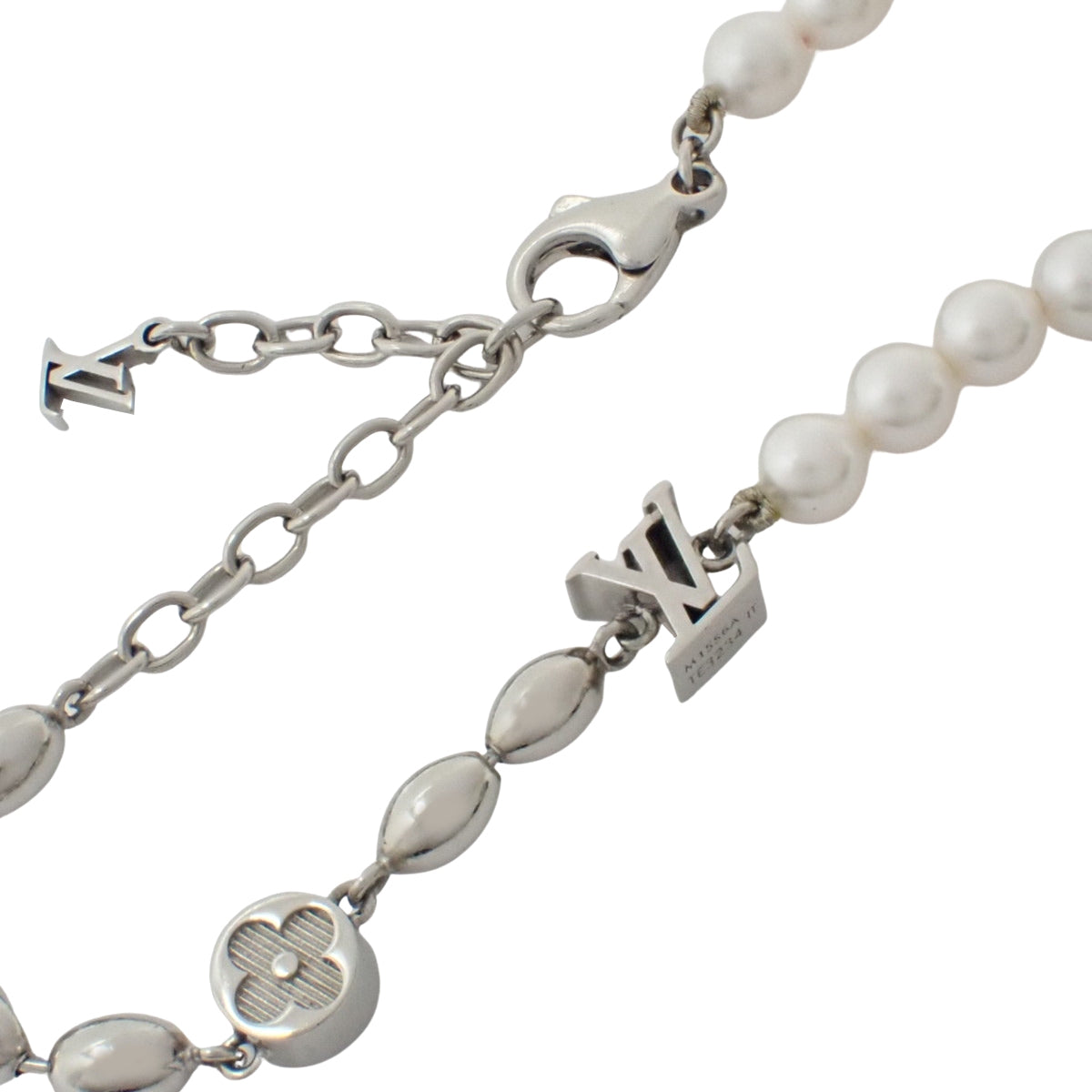 ブレスレット・パール フュージョン メタル ガラスパール