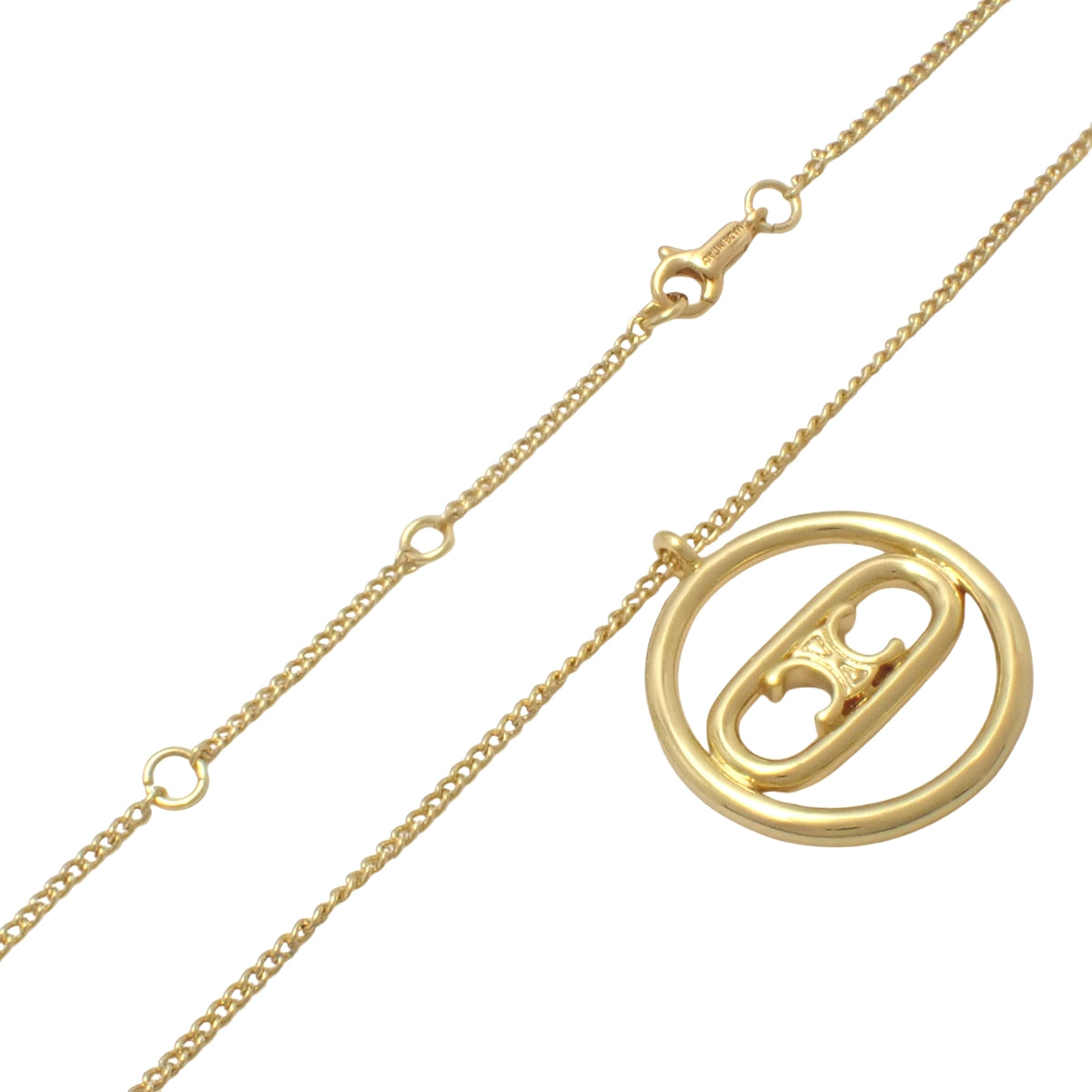 トリオンフ マイヨン サークルネックレス メタル(GP)