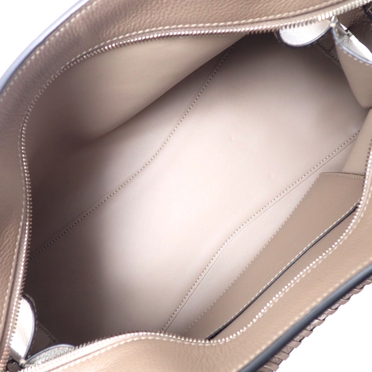 ネオクラシックシティ レザー ブラウン グレージュ 654907