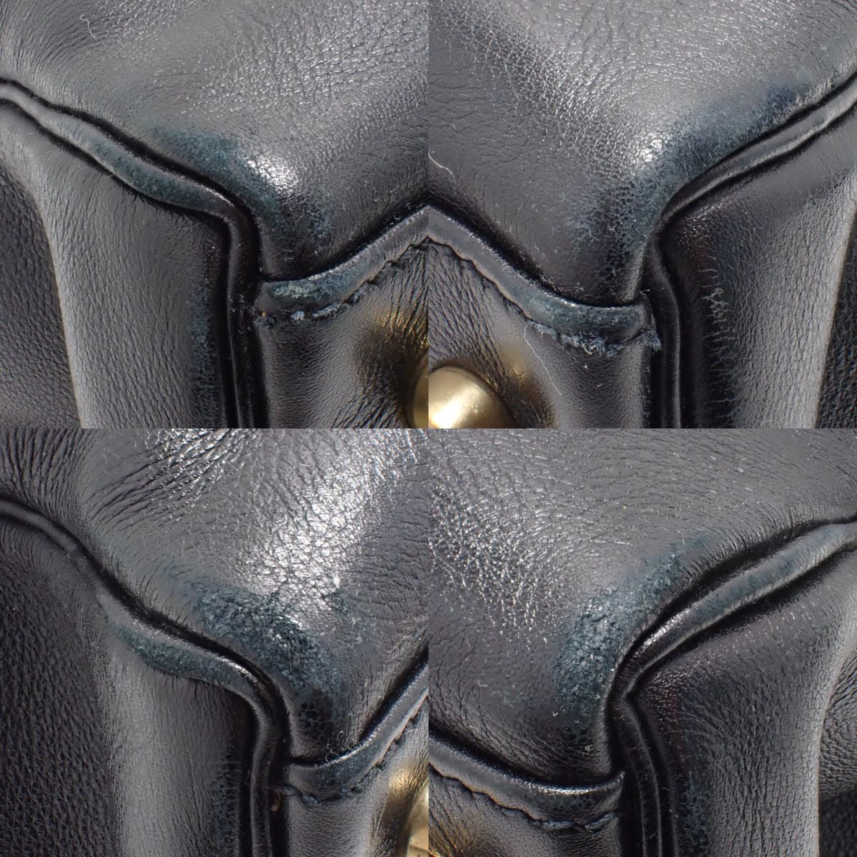 Kelly 32(内侧缝线)沃克斯豪尔 Gulliver 黑色,配金色五金件和 A 字印章