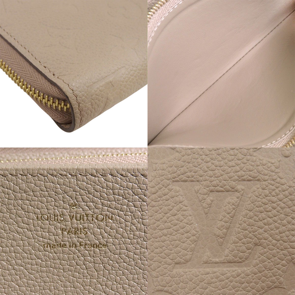 Monogram Empreinte Zippy Wallet Tourterelle M69034