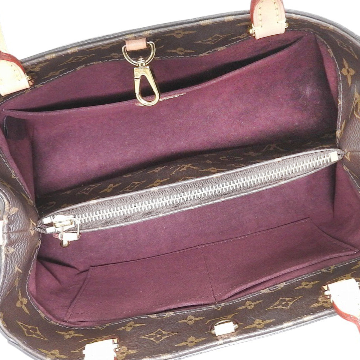 Monogram Montaigne MM Monogram Canvas Brown M41056