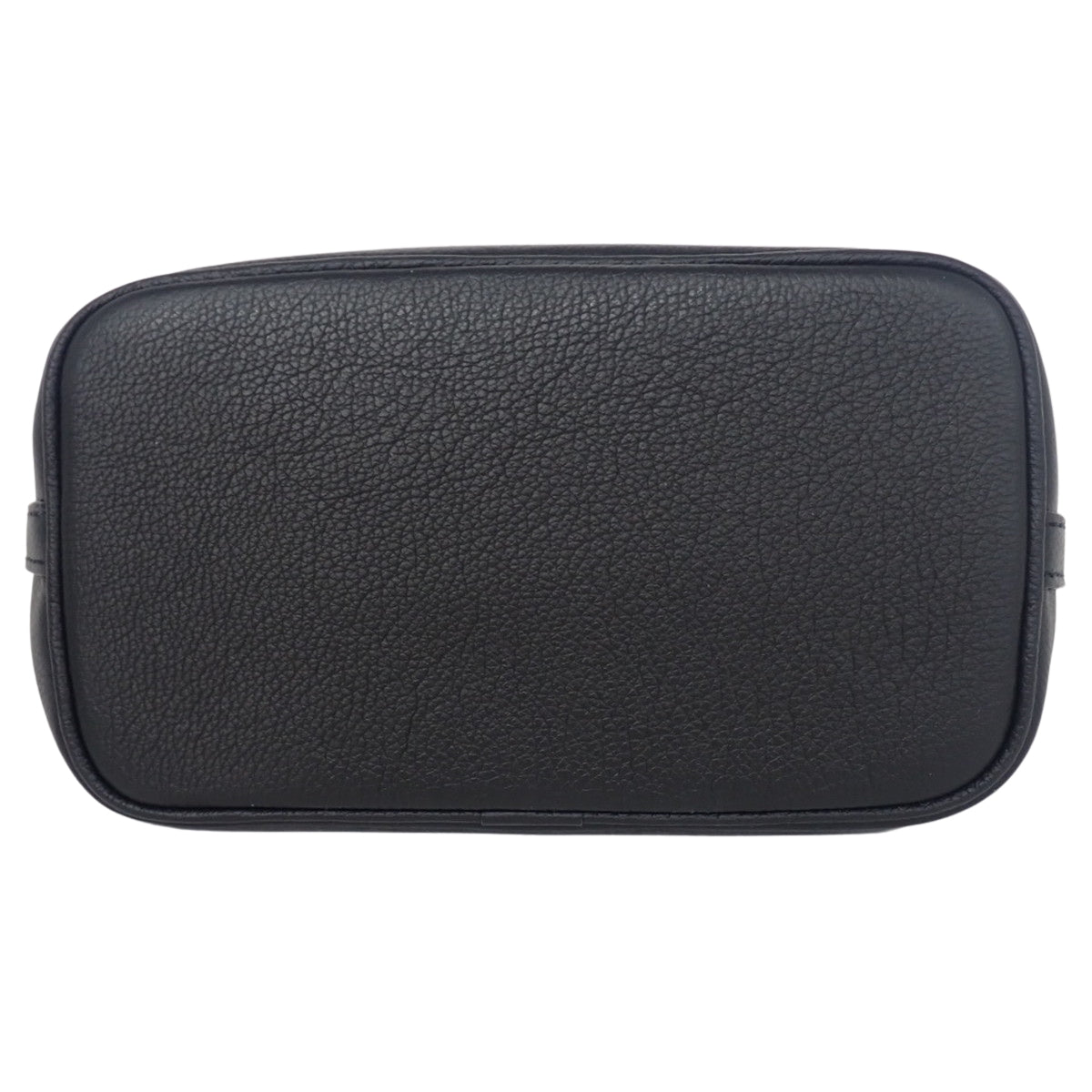 Rock & Walk Grained Calf Leather Black M24006 2-Way Shoulder Bag with Chain