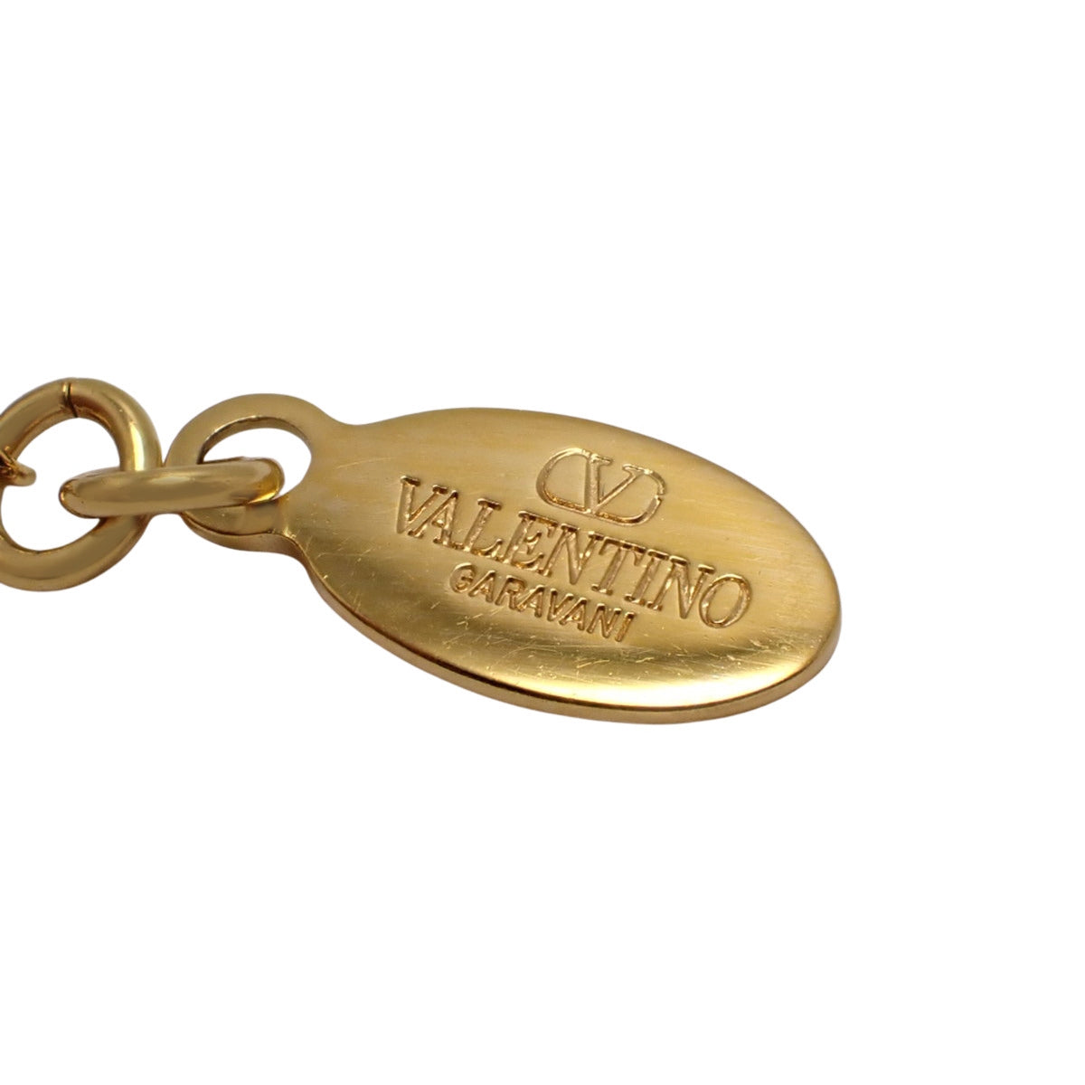 Vロゴ シグネチャー ブレスレット メタル(GP) スワロフスキー クリスタル