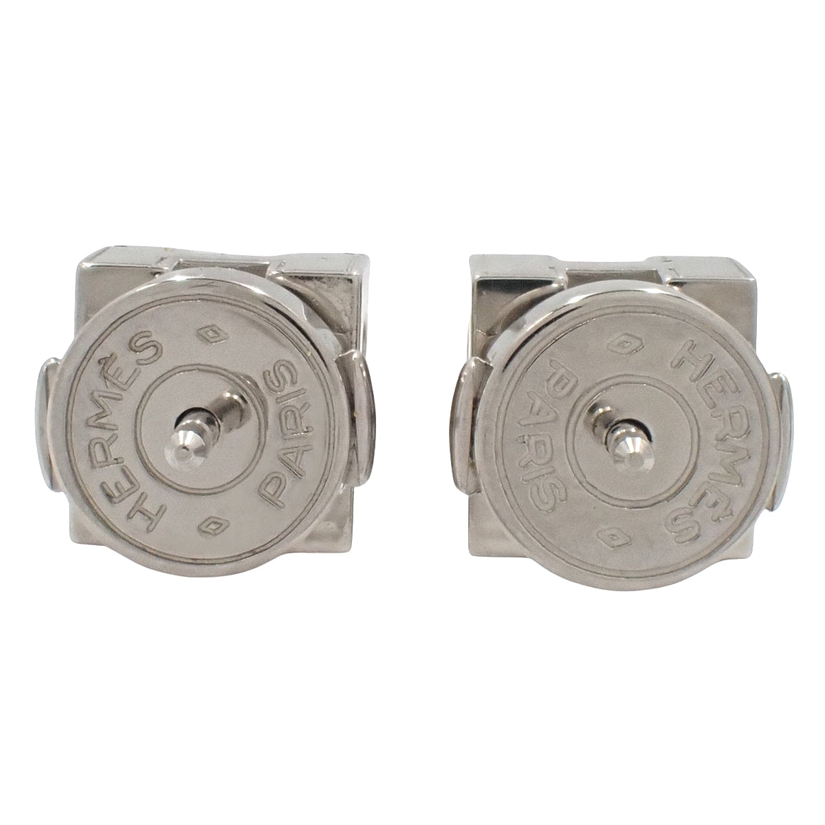 CAGE de H H Cube Earrings in Metal