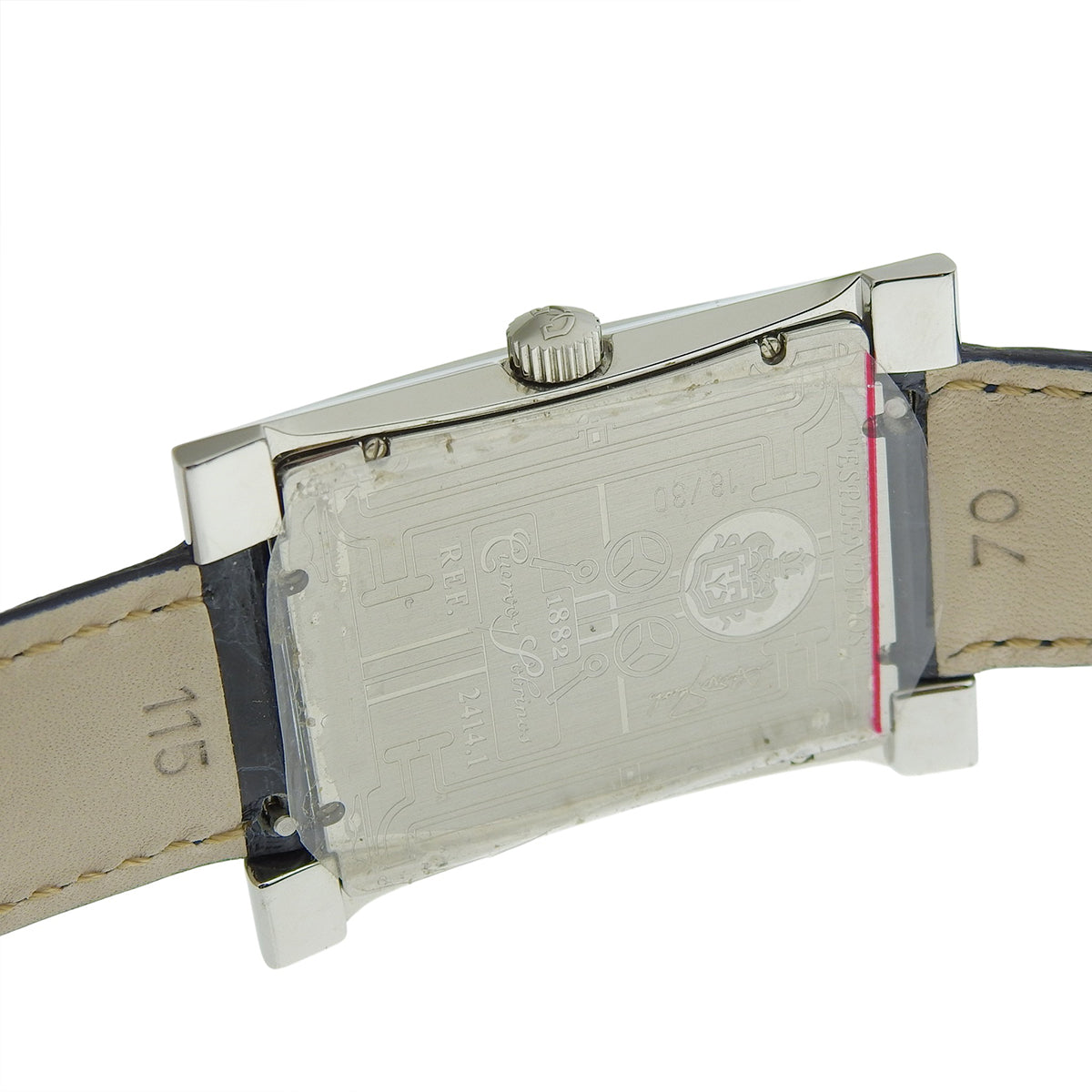 エスプレンディドス 2414-1SCO SS/革 Tobacco color 自動巻き メンズ