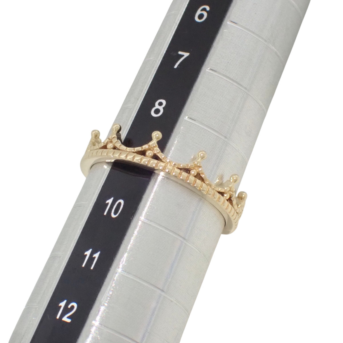 ETE ete クラウン リング イエローゴールド K10YG 9(49)号 1.4g